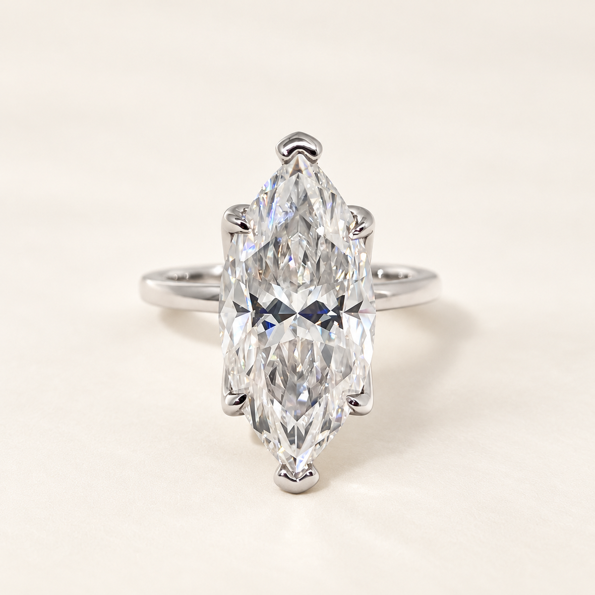 Vespera Marquise Solitaire Ring